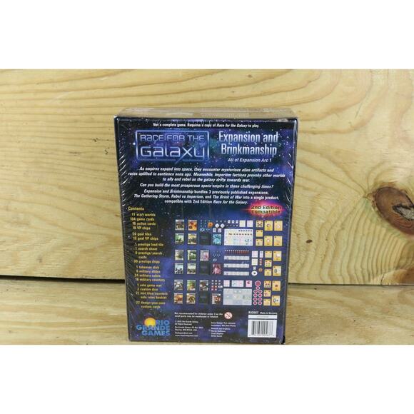 New Race For The Galaxy Expansion Brinkmanship The Gathering Storm 2nd Edition - Picture 2 of 4